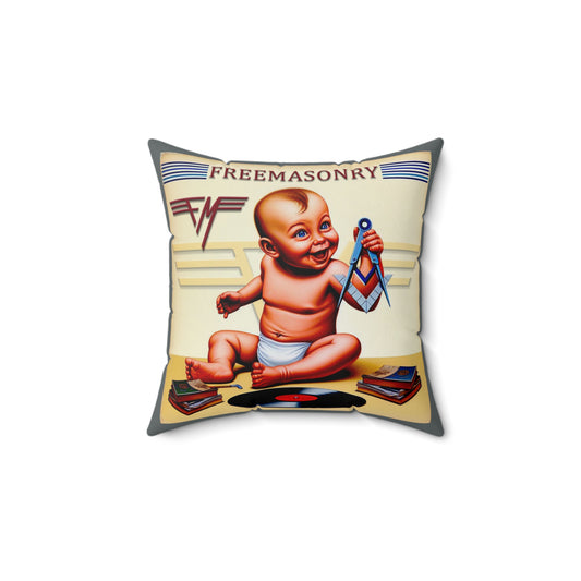 Rocking Freemason Spun Polyester Square Pillow