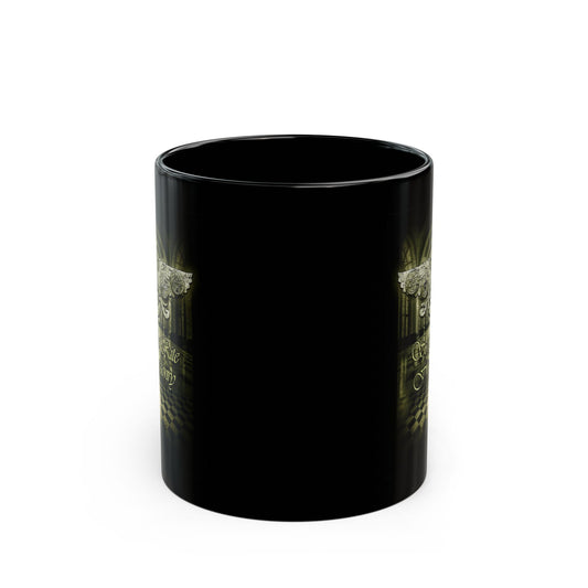 Scottish Rite Freemasonry, Black Mug (11oz, 15oz)