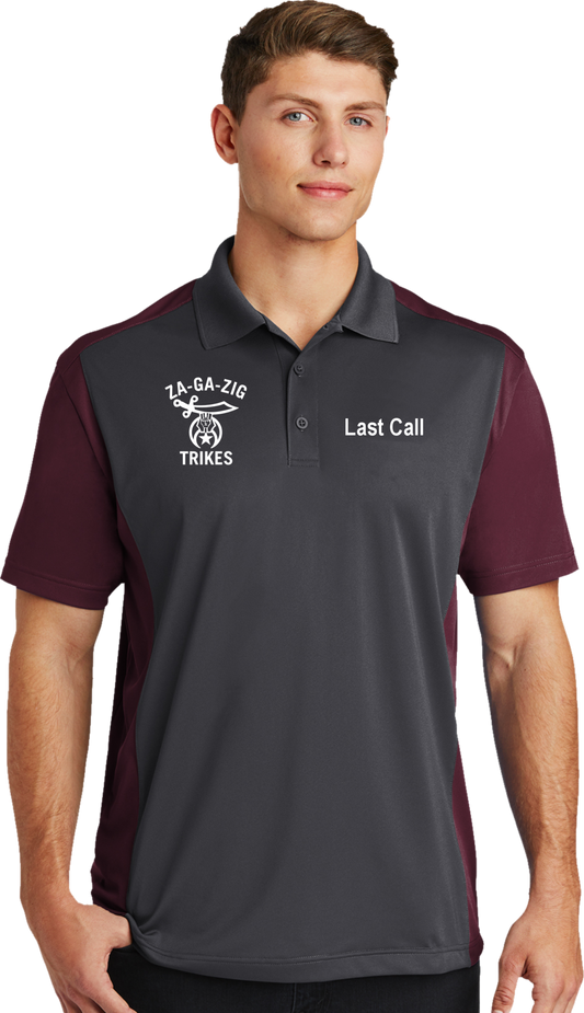 ZGZ Trike Polo, WITH NAME, Sport-Tek® Sport-Wick® Polo, ST652