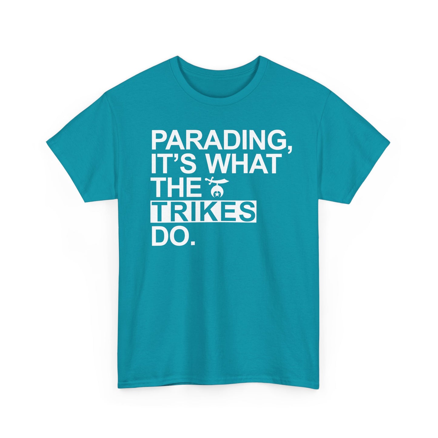 Trikes Unit parade T-shirt, Unisex Heavy Cotton