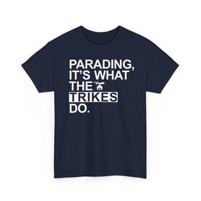 Trikes Unit parade T-shirt, Unisex Heavy Cotton