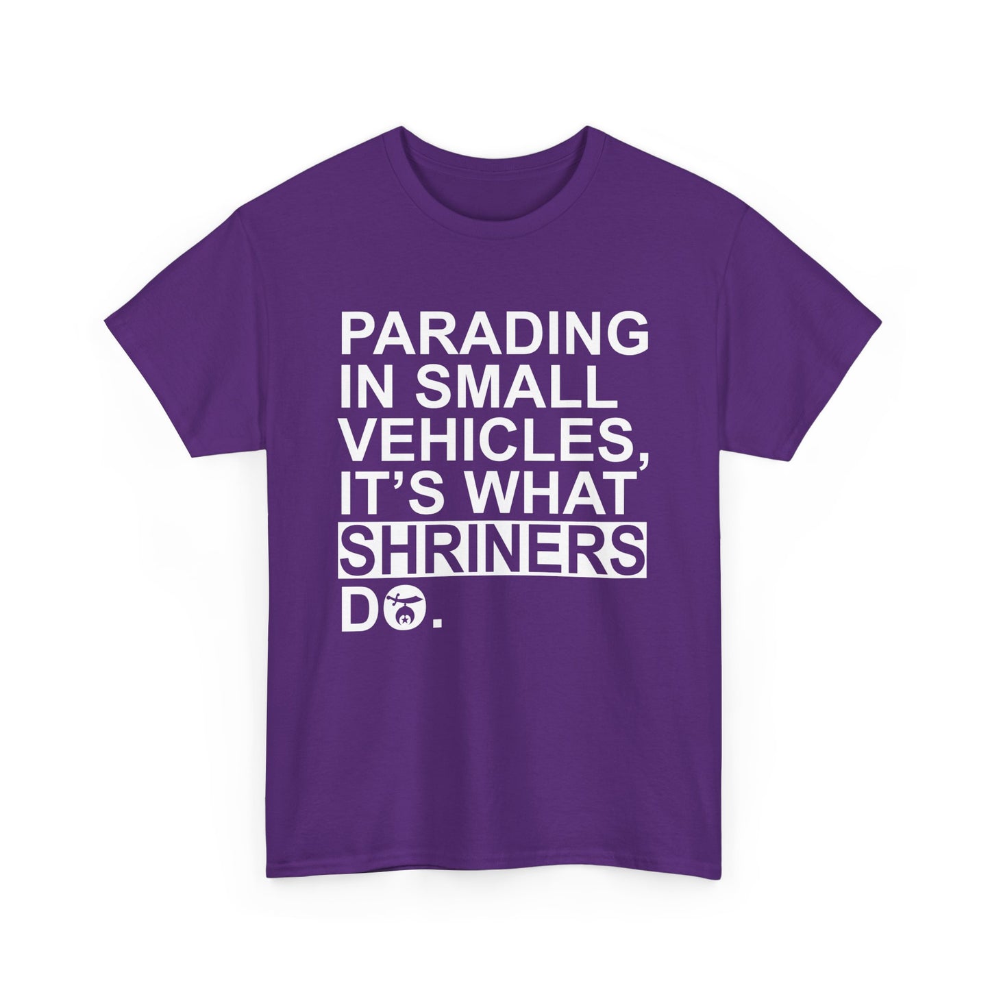 Shriners parade T-shirt, Unisex Heavy Cotton