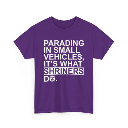 Shriners parade T-shirt, Unisex Heavy Cotton