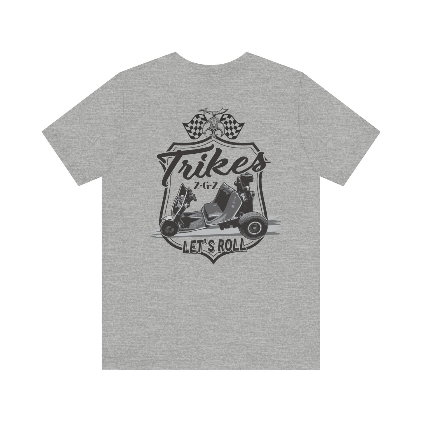 Trikes of ZGZ! Let's Roll!  Unisex Jersey Short Sleeve Tee - Perfect Gift for Trike Enthusiasts