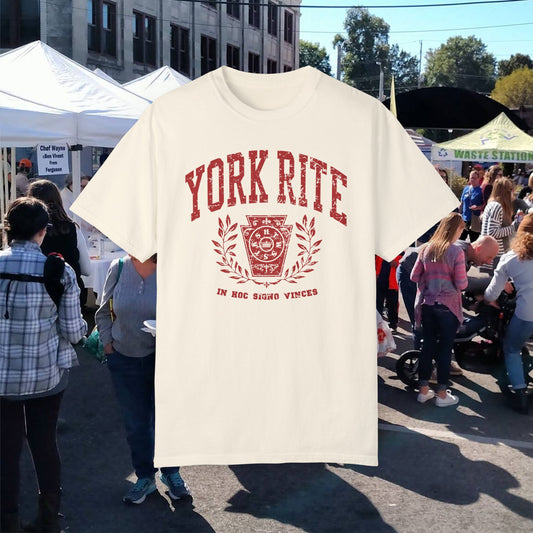 York Rite University, Unisex Garment-Dyed T-shirt