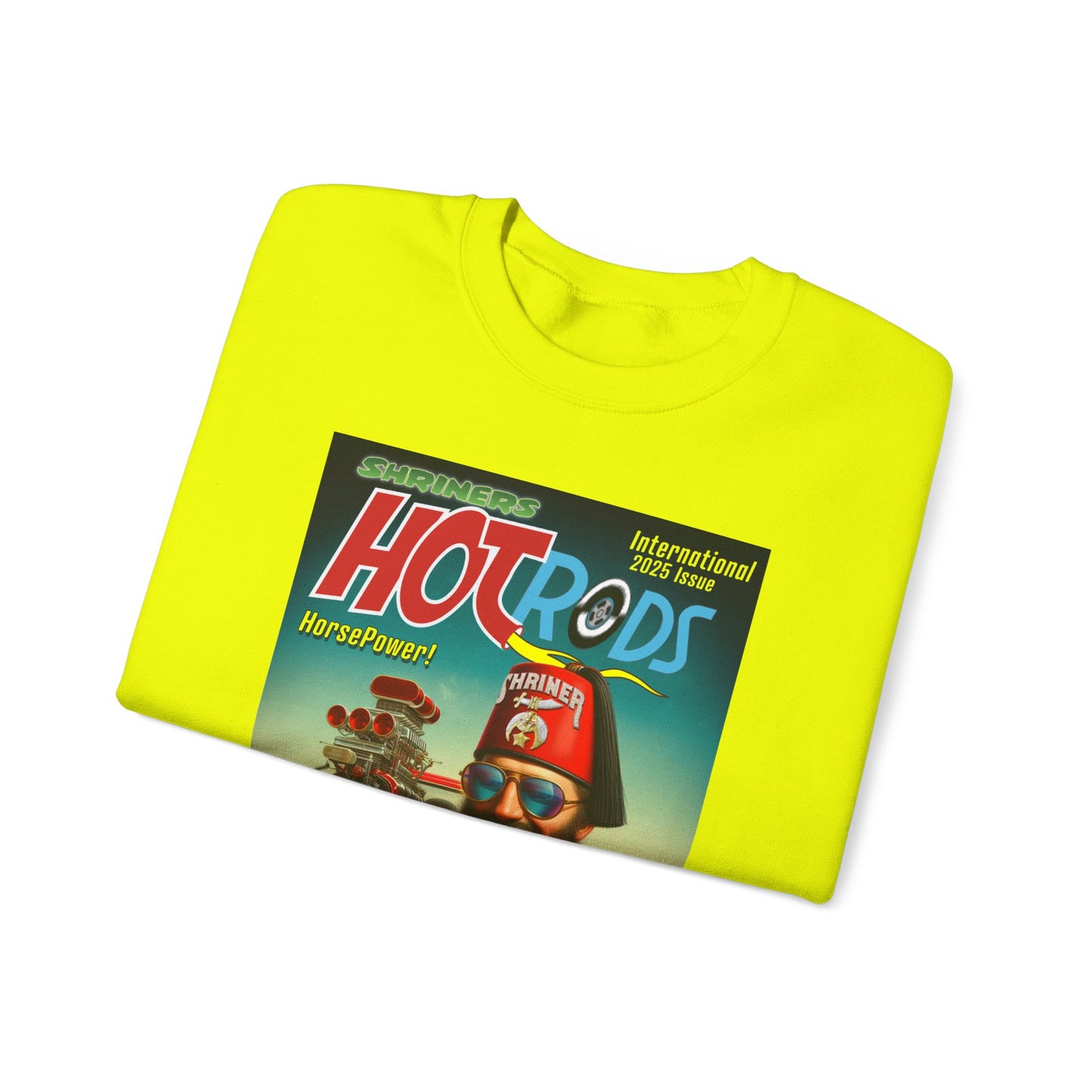 Hot Rods, Unisex Heavy Blend™ Crewneck Sweatshirt