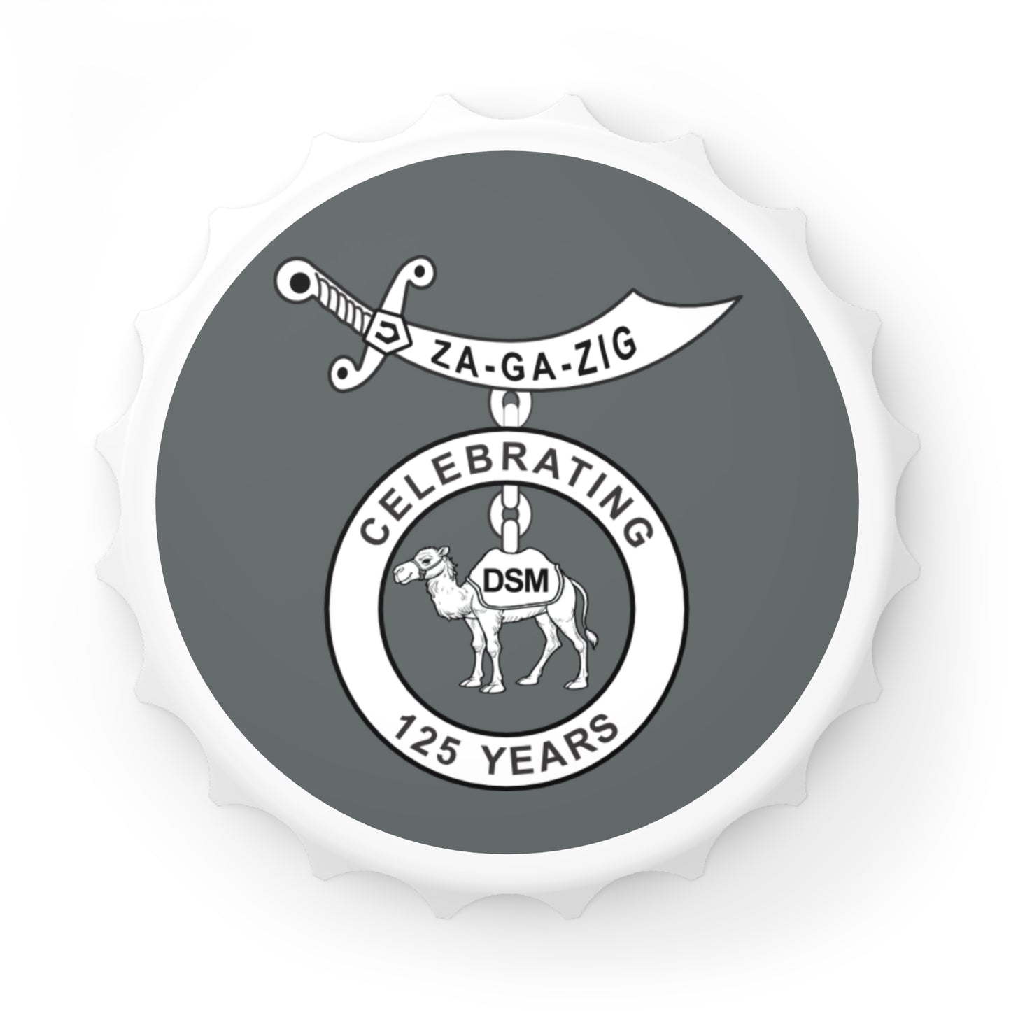 Bottle Opener - 125 yr Anniversary Design