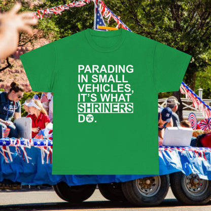 Shriners parade T-shirt, Unisex Heavy Cotton