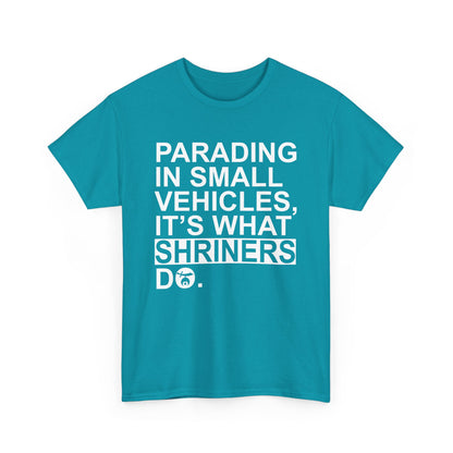 Shriners parade T-shirt, Unisex Heavy Cotton