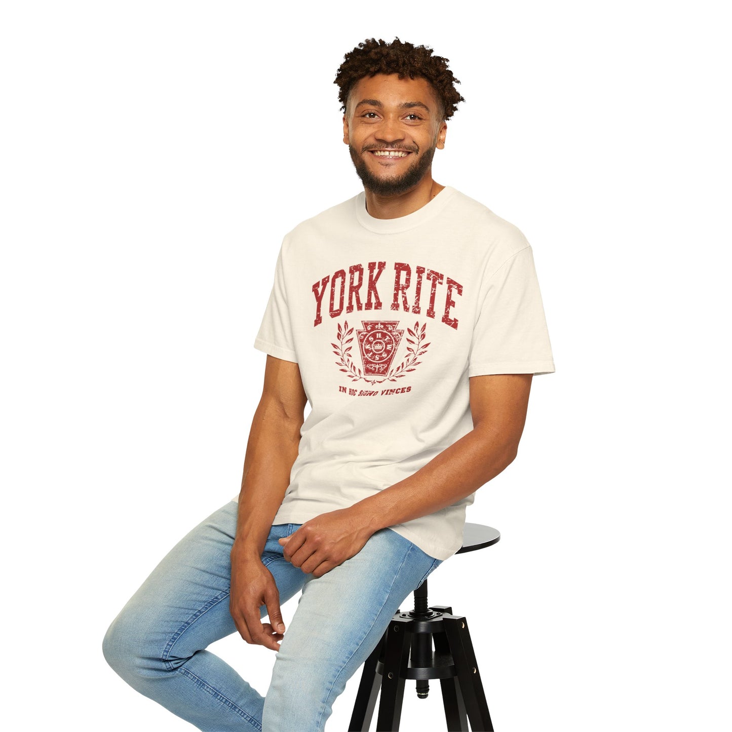 York Rite University, Unisex Garment-Dyed T-shirt