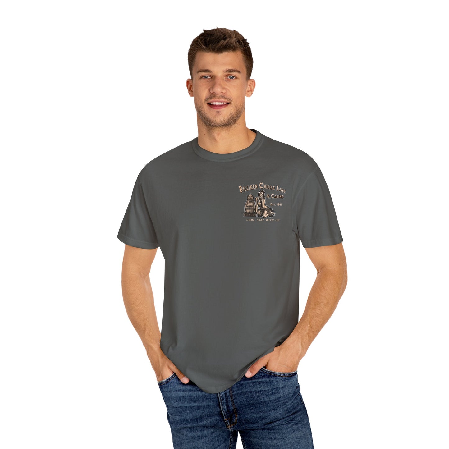 Vintage Unisex Billike Cruise Line T-Shirt | Retro Travel Inspired Design