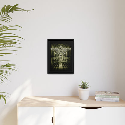 Scottish Rite, Matte Canvas, Black Frame