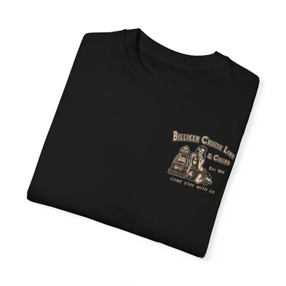 Vintage Unisex Billike Cruise Line T-Shirt | Retro Travel Inspired Design