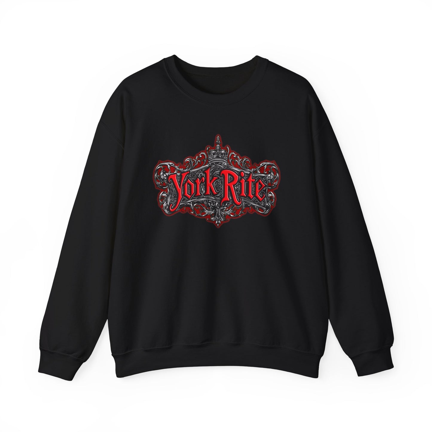 York Rite, baroque style, Unisex Heavy Blend™ Crewneck Sweatshirt