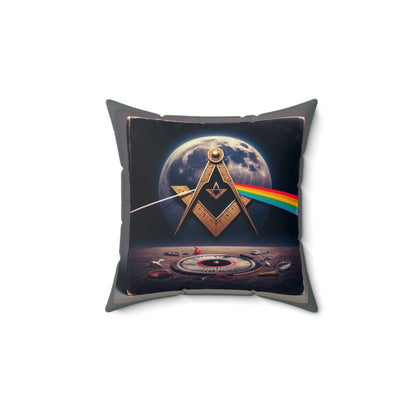 Rocking Freemason Spun Polyester Square Pillow