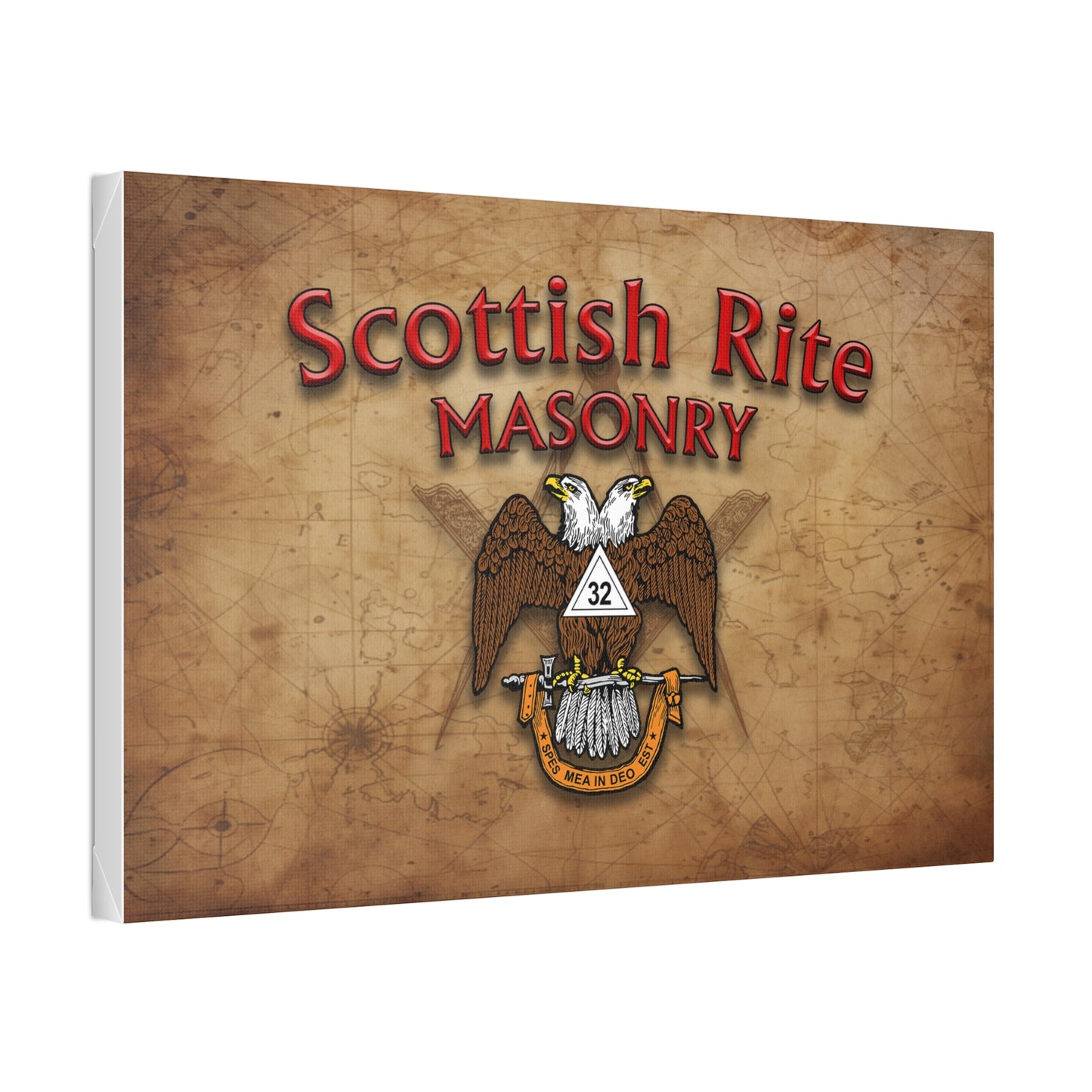 Scottish Rite Masonry, Classic Stretched Canvas