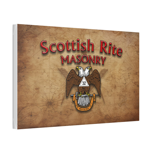 Scottish Rite Masonry, Classic Stretched Canvas