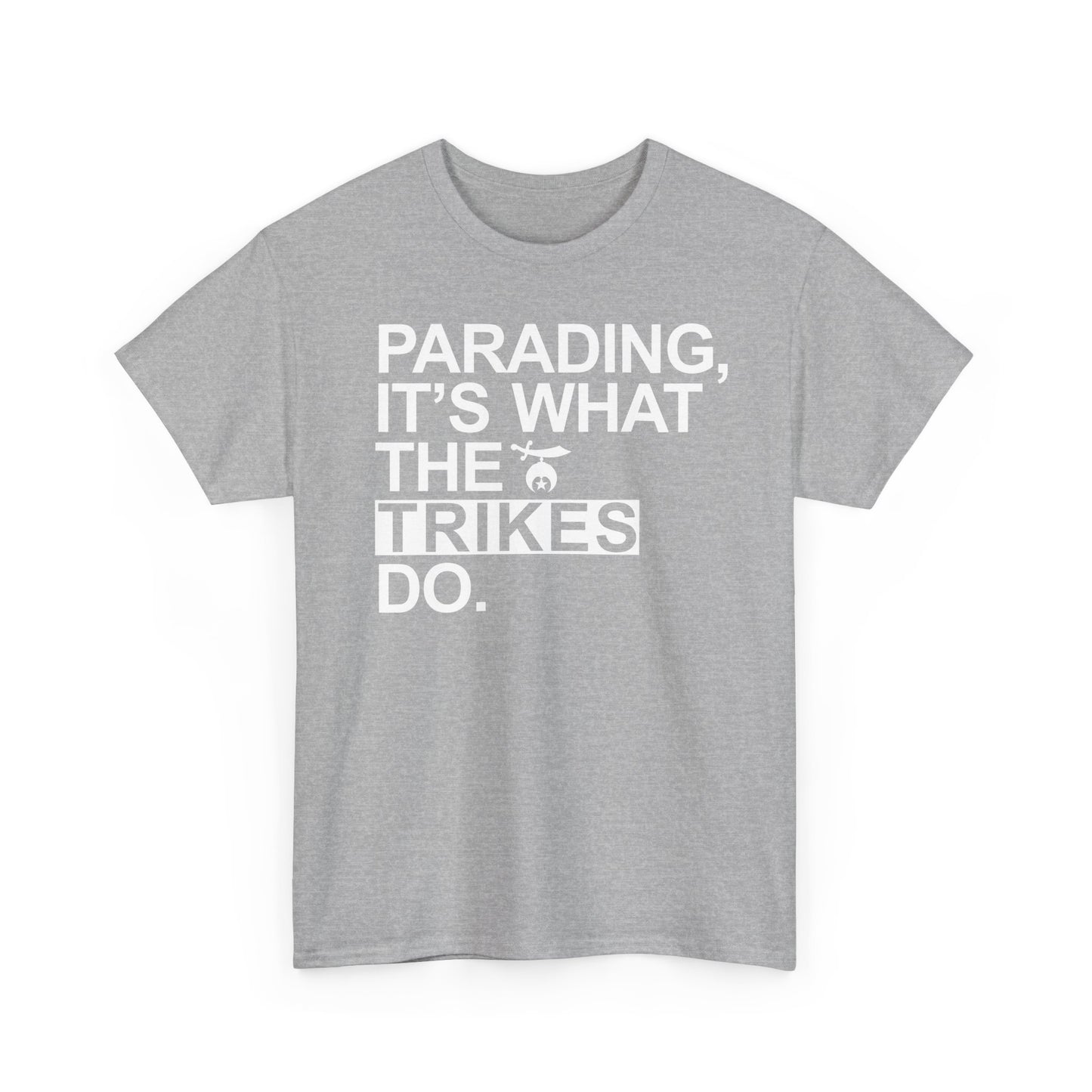 Trikes Unit parade T-shirt, Unisex Heavy Cotton