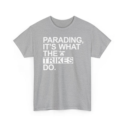 Trikes Unit parade T-shirt, Unisex Heavy Cotton