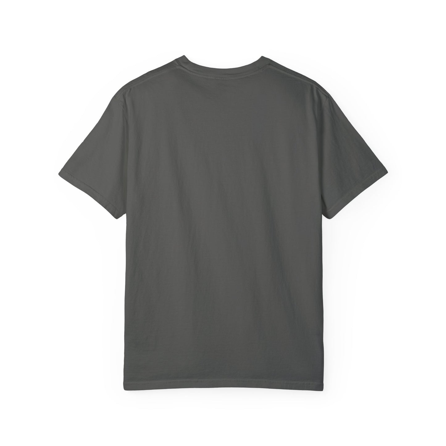Gnemeth Left Chest Logo, Unisex Garment-Dyed T-Shirt with Vintage Shield Design