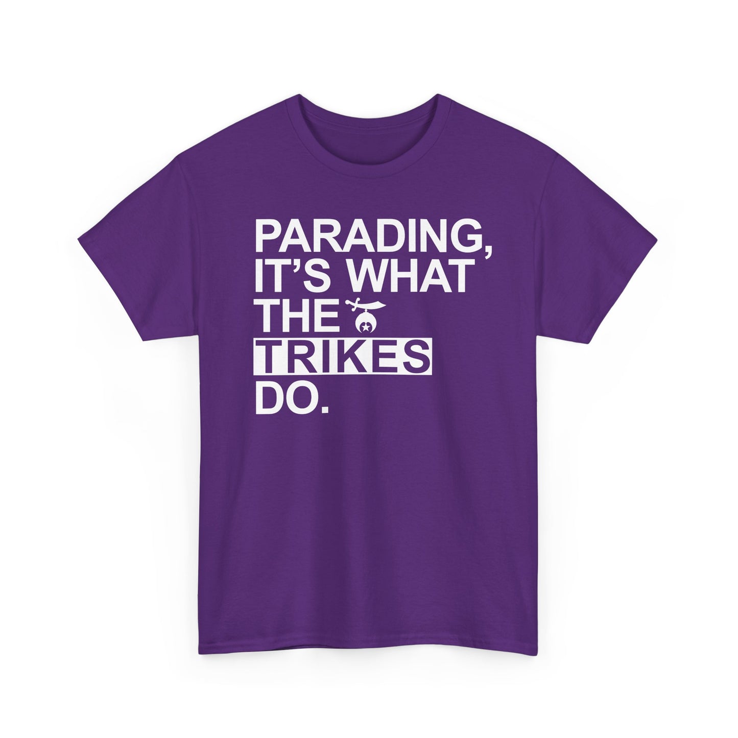Trikes Unit parade T-shirt, Unisex Heavy Cotton