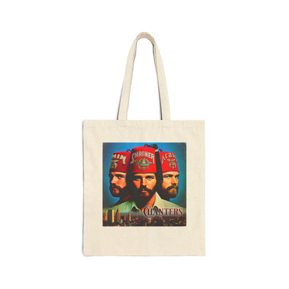 70s Shriner Record Cover, Cotton Canvas Tote Bag