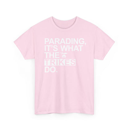 Trikes Unit parade T-shirt, Unisex Heavy Cotton