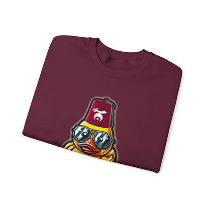 Big Duck Energy Sweatshirt | Unisex Crewneck, Cute Cartoon Gift, Cozy Apparel, Fun Casual Wear, Birthday or Holiday Present