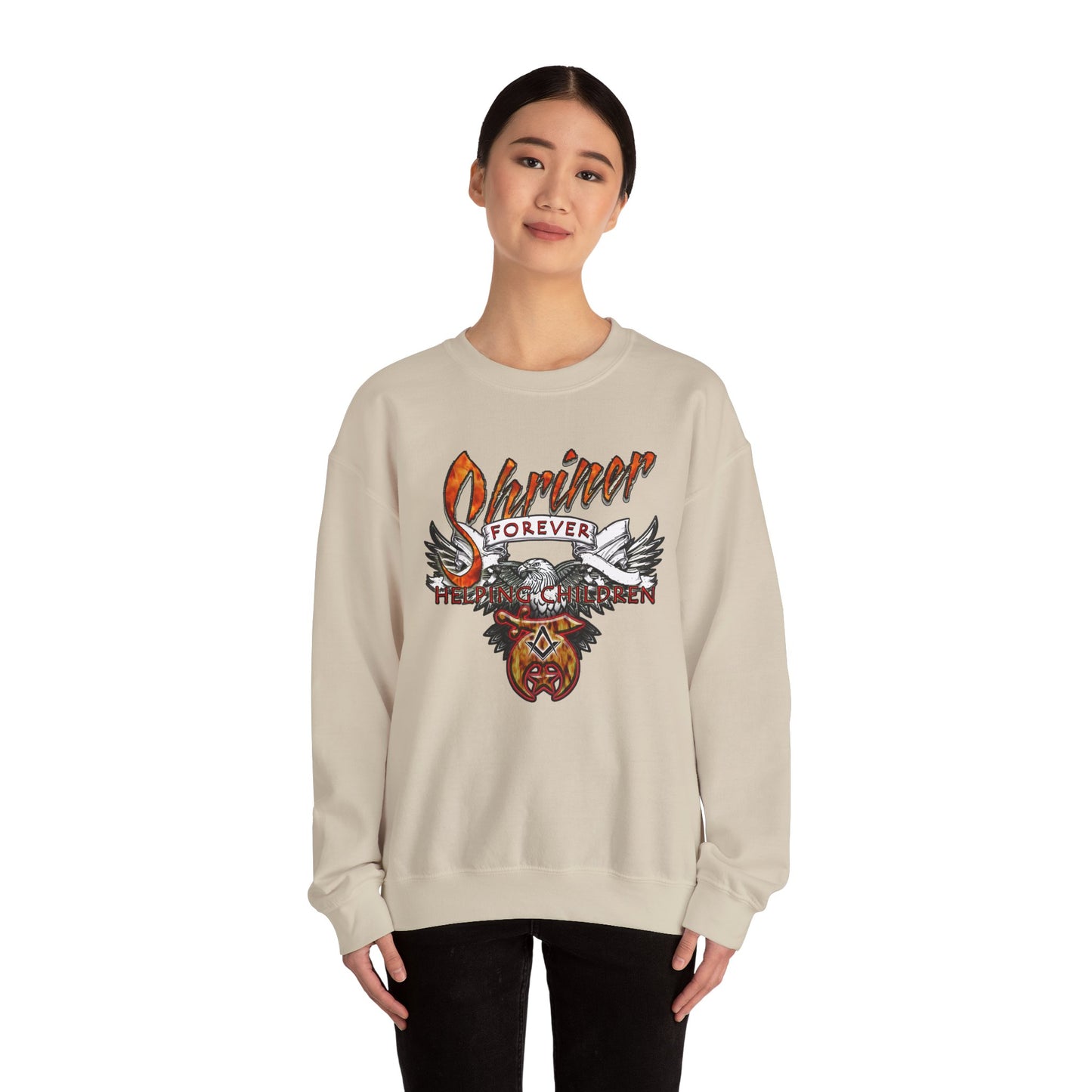 Shriners Helping Children, Unisex Heavy Blend™ Crewneck Sweatshirt
