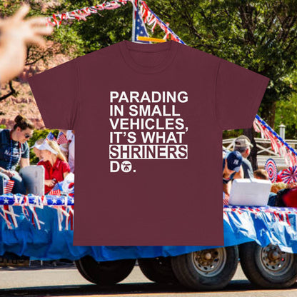 Shriners parade T-shirt, Unisex Heavy Cotton
