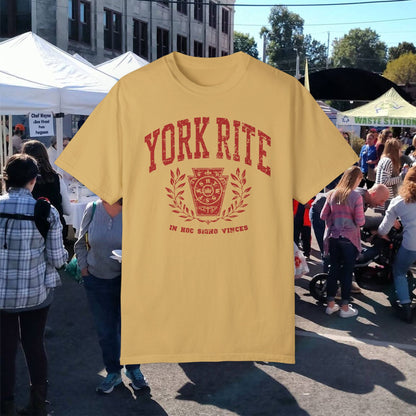 York Rite University, Unisex Garment-Dyed T-shirt