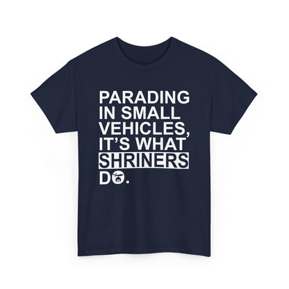 Shriners parade T-shirt, Unisex Heavy Cotton