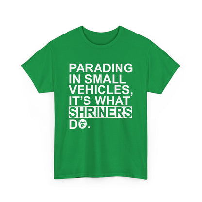 Shriners parade T-shirt, Unisex Heavy Cotton