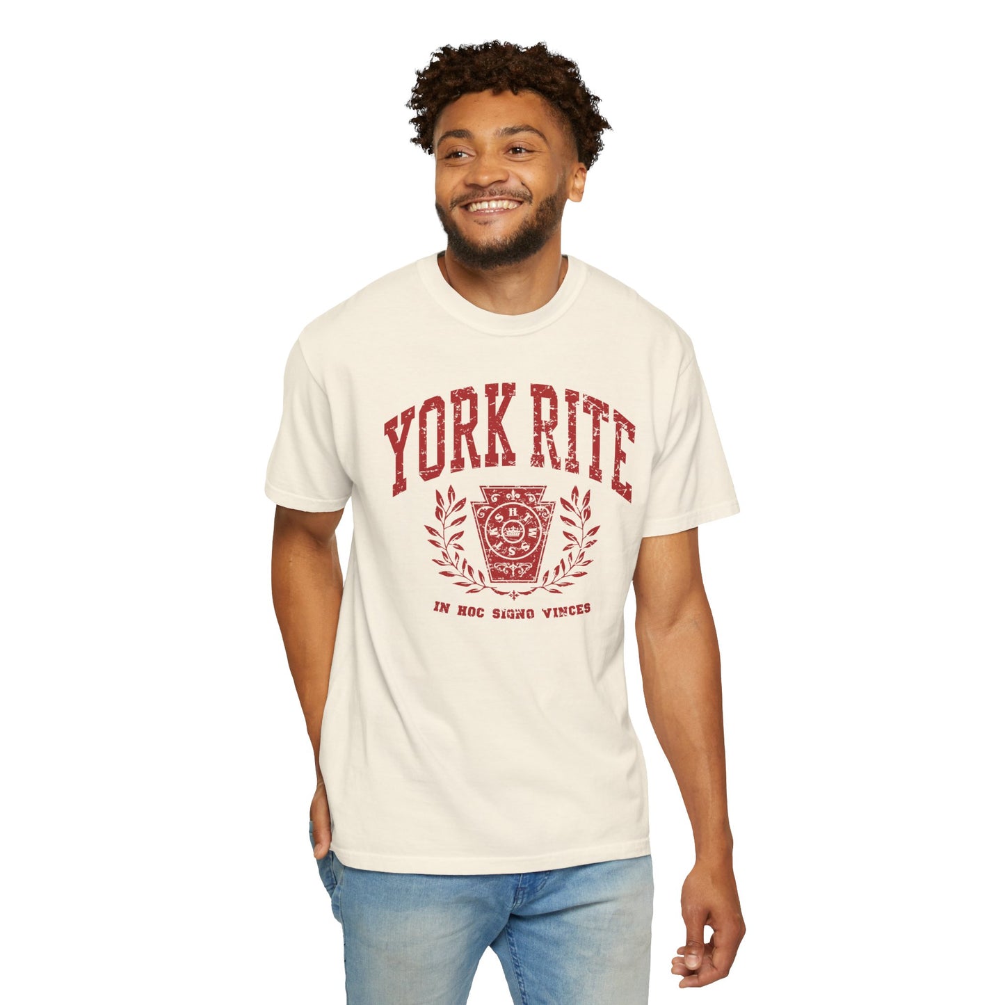 York Rite University, Unisex Garment-Dyed T-shirt