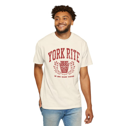 York Rite University, Unisex Garment-Dyed T-shirt
