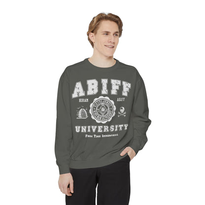 Old School Abiff U. Garment-Dyed Sweatshirt
