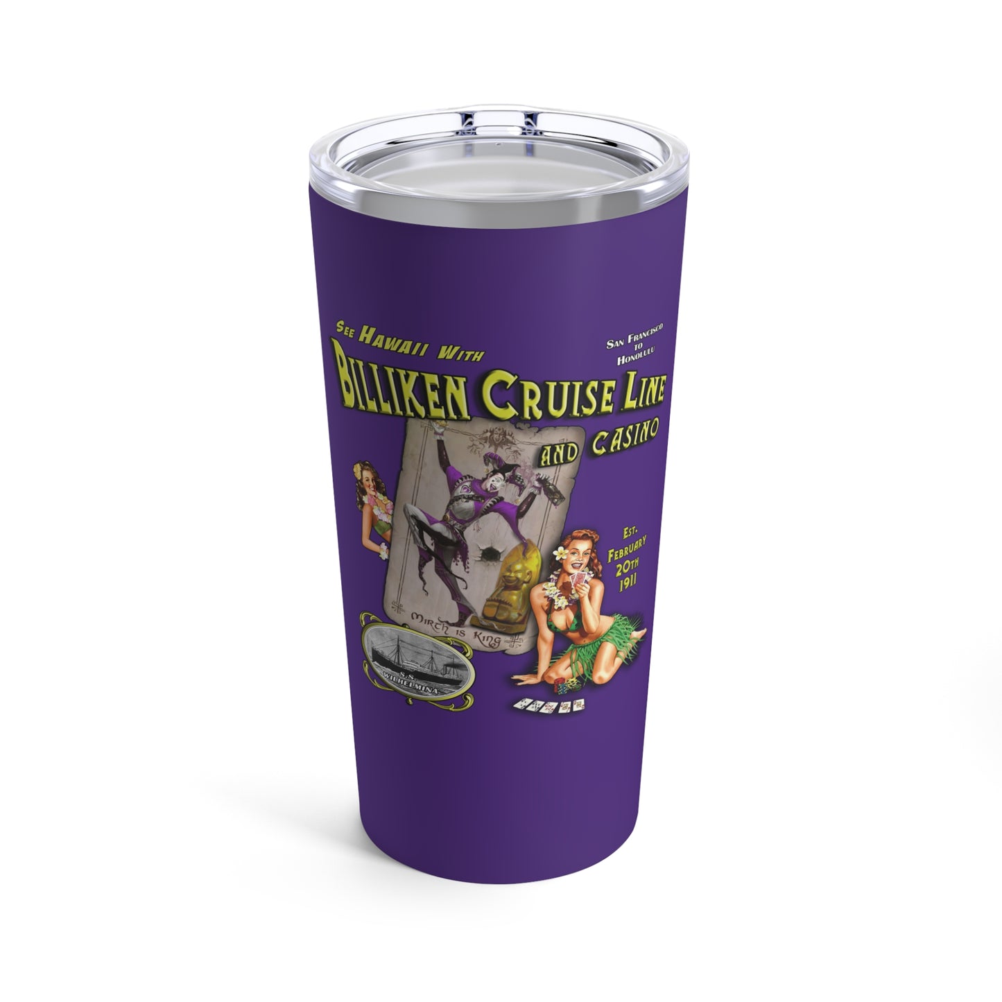 Billiken Cruise Line & Casino Tumbler 20oz