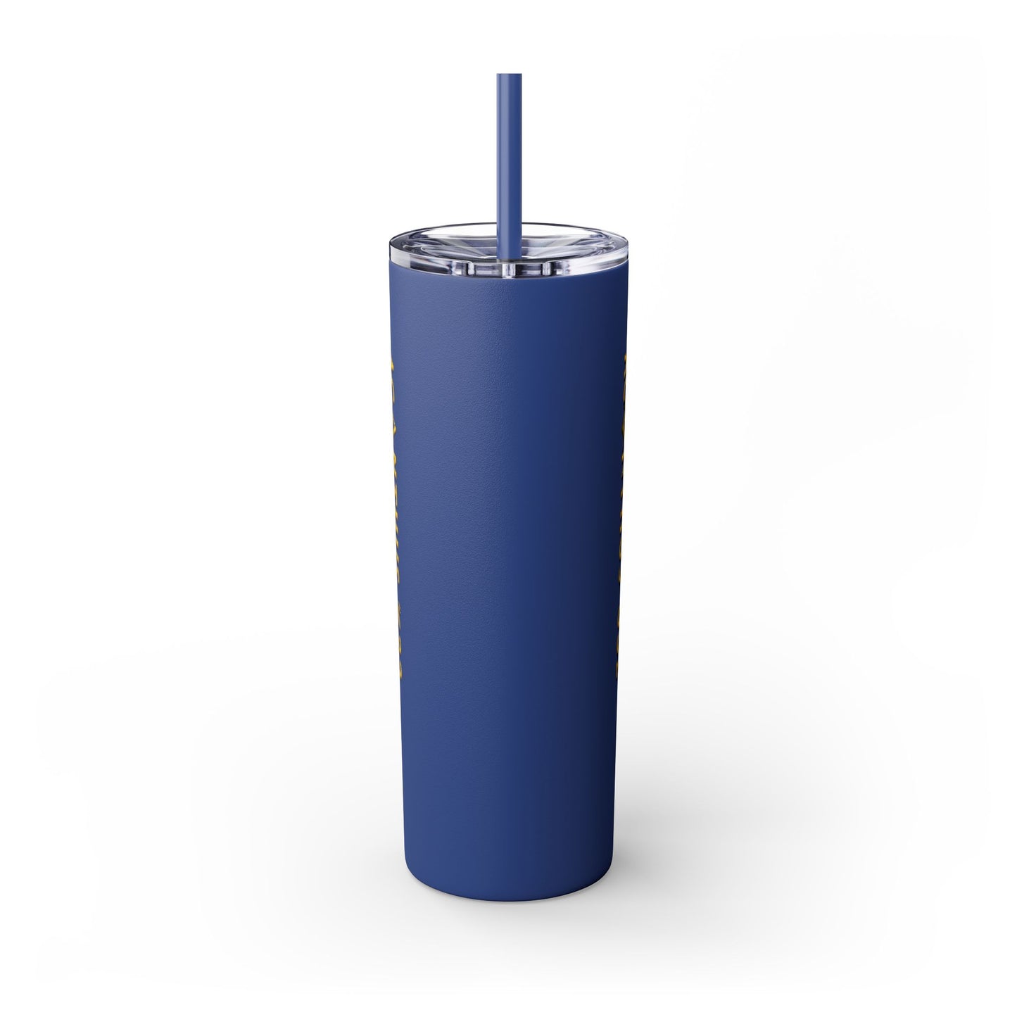 Acanthus Lodge Skinny Tumbler with Straw, 20oz