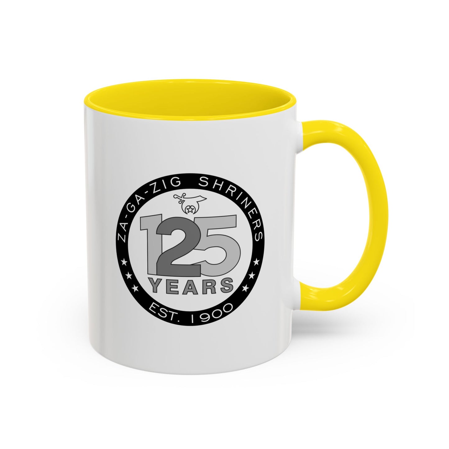 Mug - 125yr Anniversary 2025 Za-Ga-Zig Shriners Coffee Mug (11, 15oz)