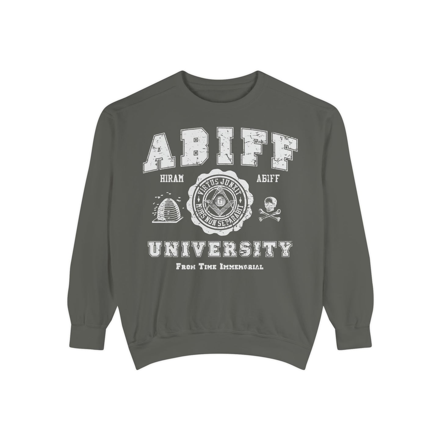 Old School Abiff U. Garment-Dyed Sweatshirt