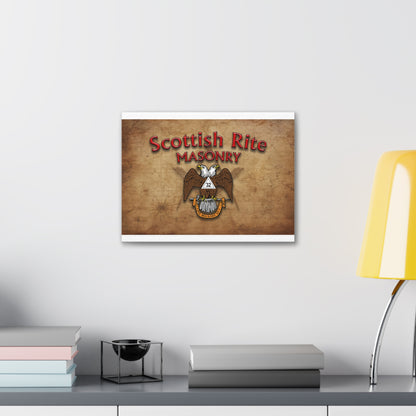 Scottish Rite Masonry, Classic Stretched Canvas
