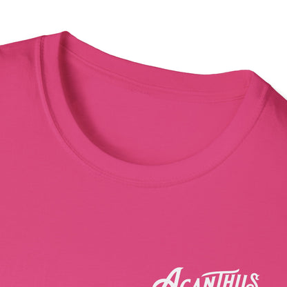 Acanthus Lodge #632 Left Chest logo. Unisex Softstyle T-Shirt