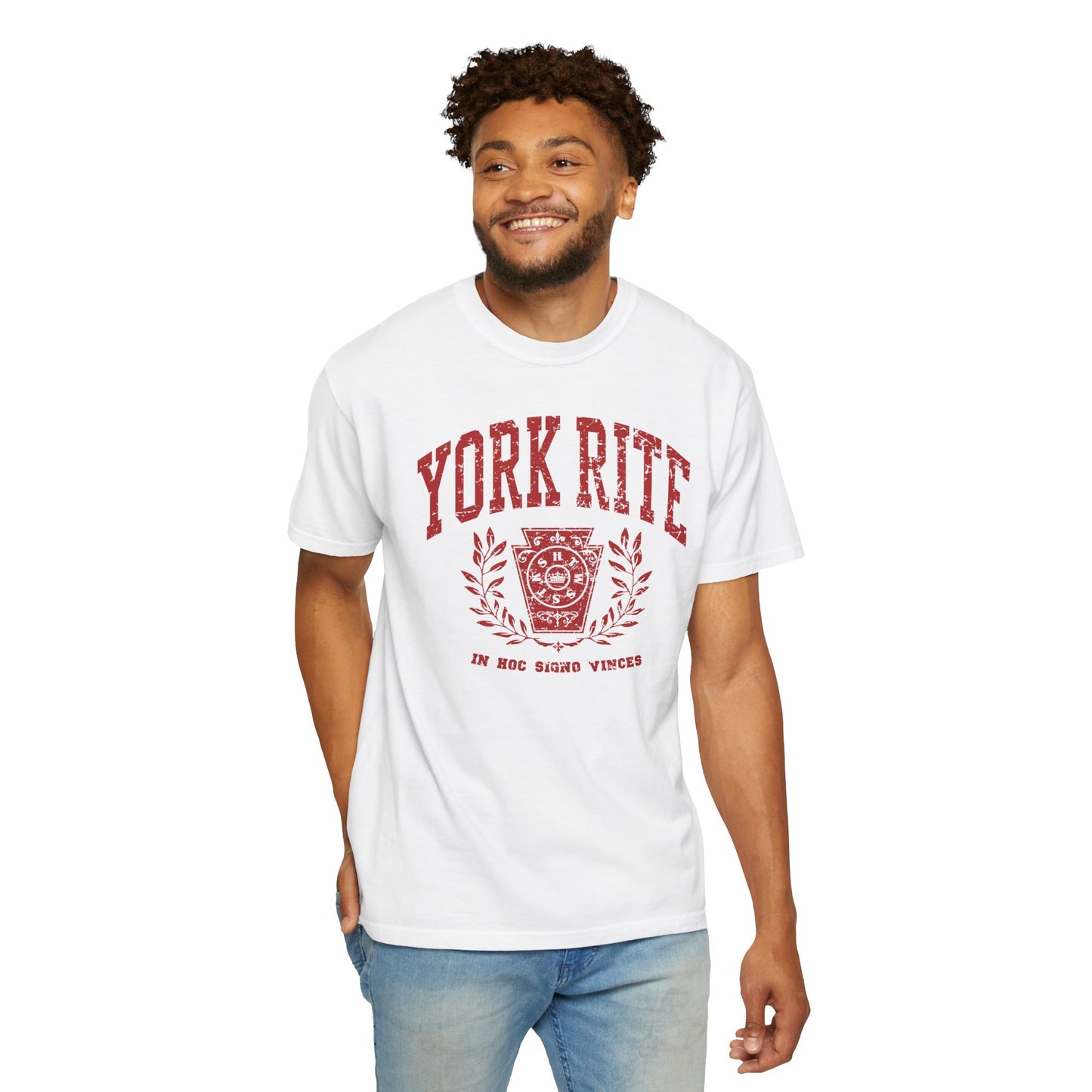 York Rite University, Unisex Garment-Dyed T-shirt