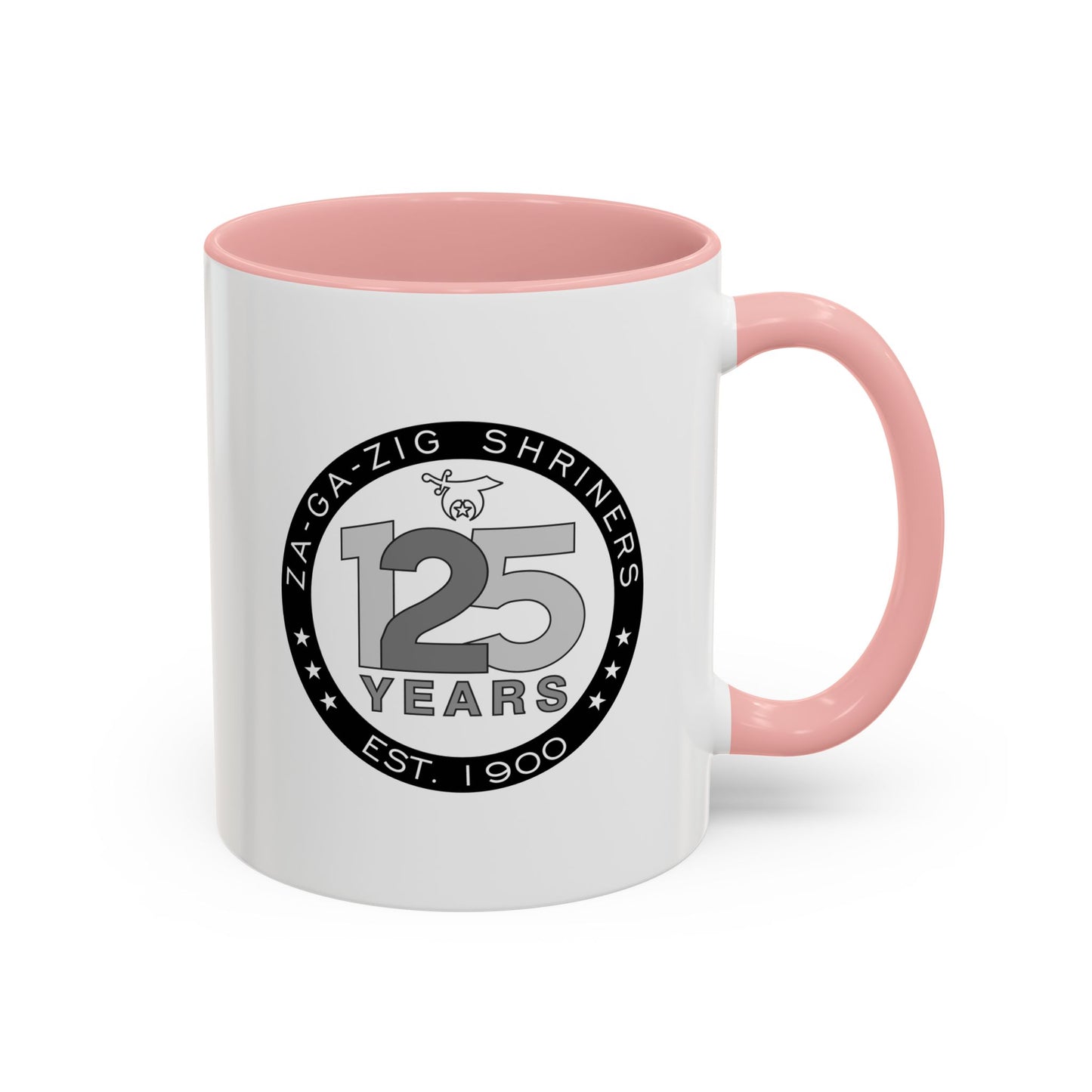 Mug - 125yr Anniversary 2025 Za-Ga-Zig Shriners Coffee Mug (11, 15oz)