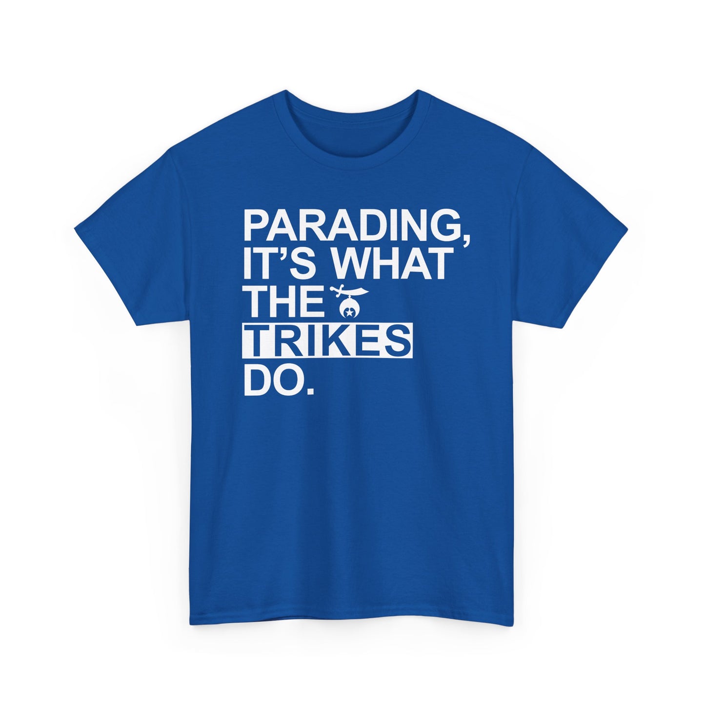 Trikes Unit parade T-shirt, Unisex Heavy Cotton