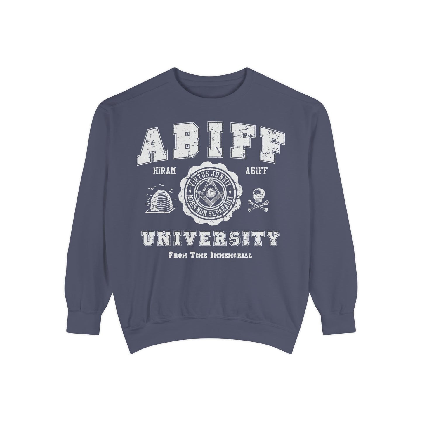 Old School Abiff U. Garment-Dyed Sweatshirt