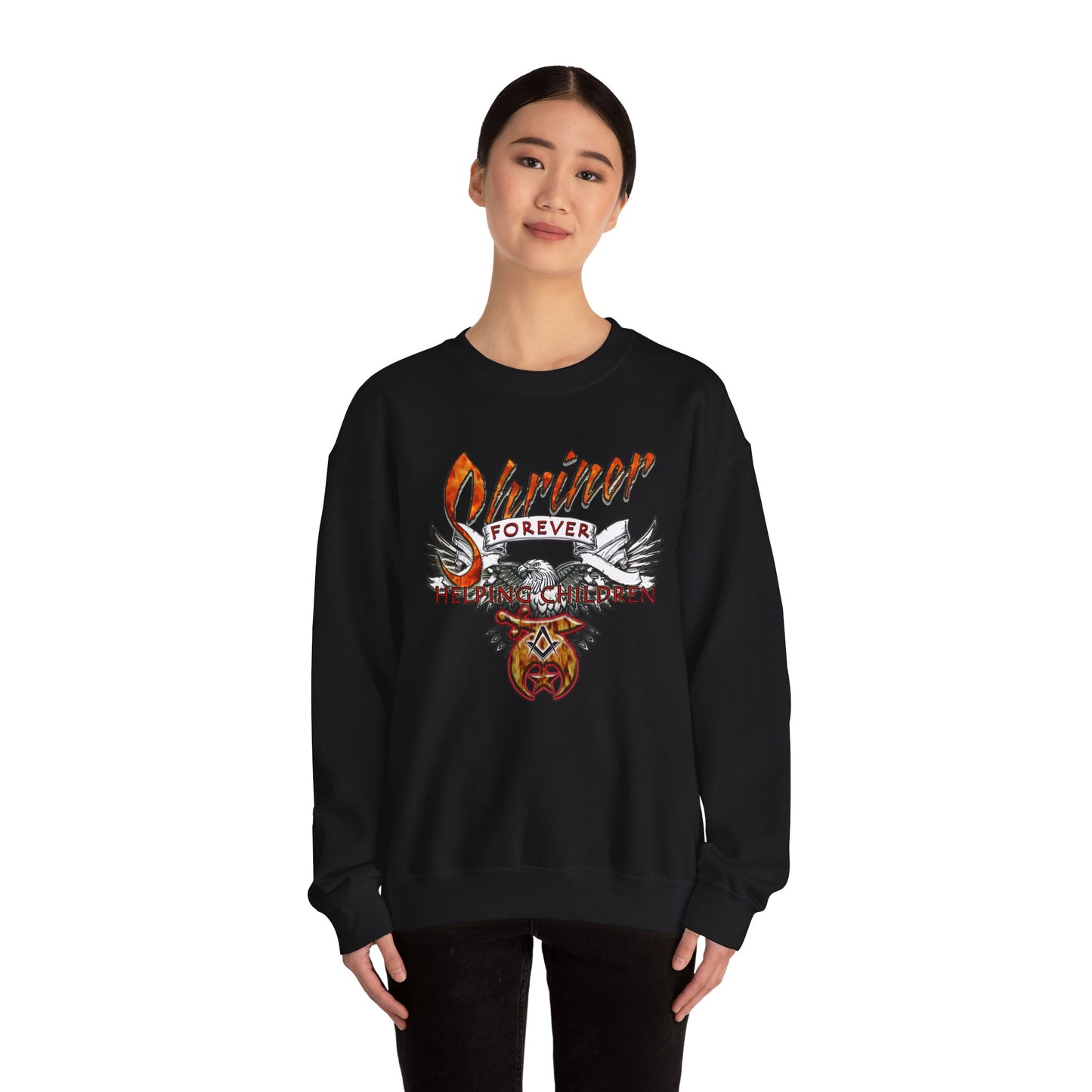 Shriners Helping Children, Unisex Heavy Blend™ Crewneck Sweatshirt