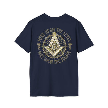 Acanthus Lodge Vintage Compass Back Logo T-Shirt - 64000