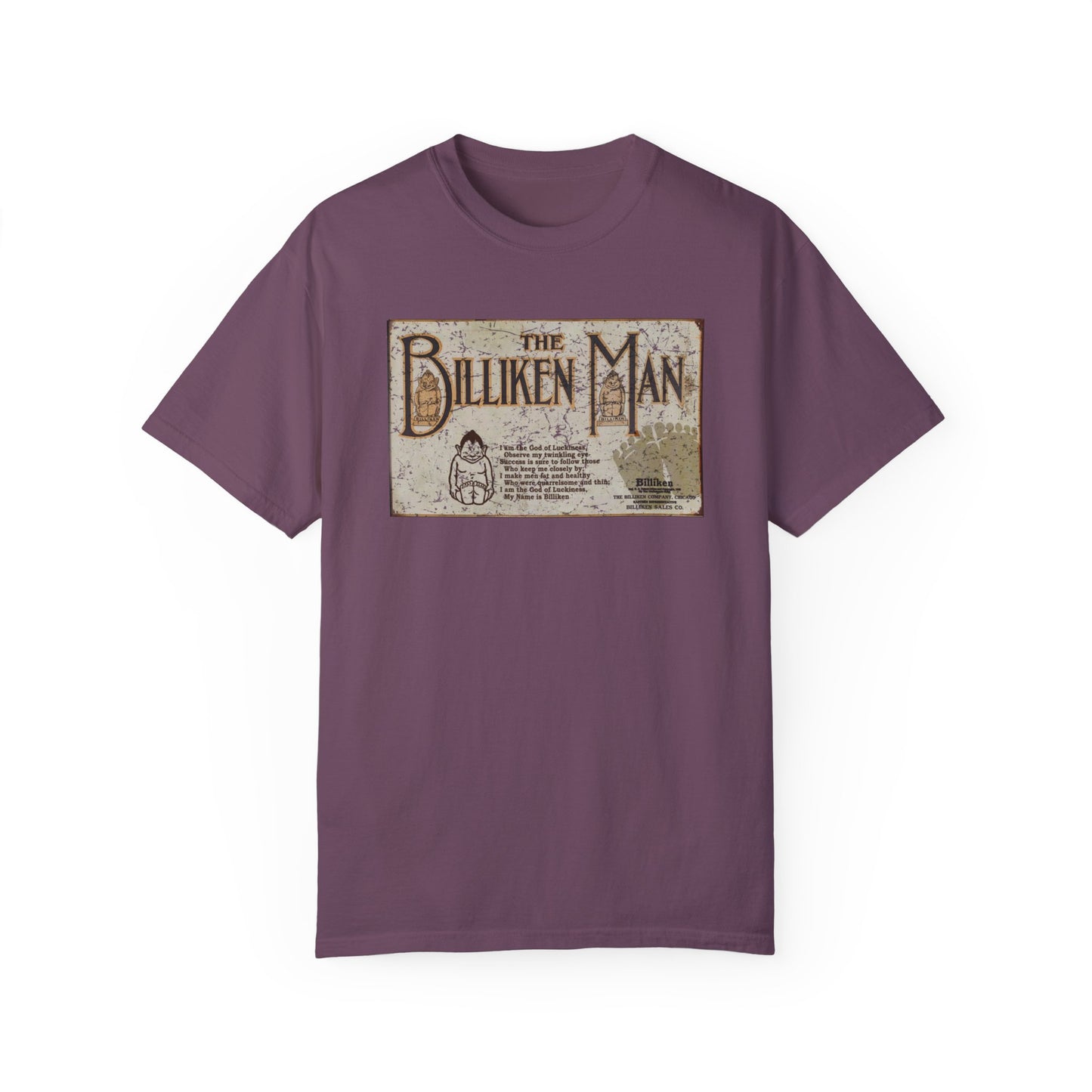 Billiken Man, Unisex Garment-Dyed T-shirt