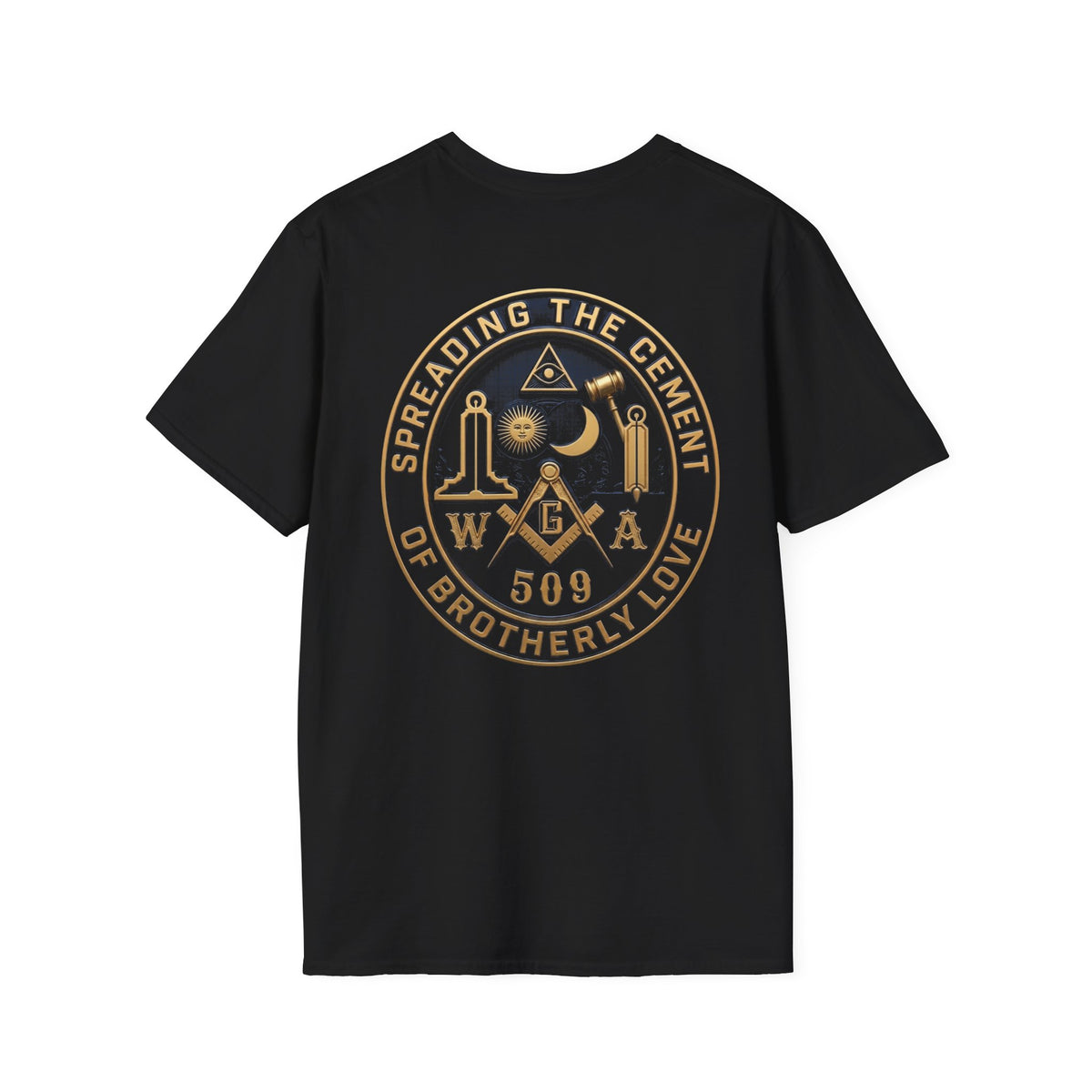 WestGate-Adelphic  T-Shirt — "Spreading the Cement of Brotherly Love" Crewneck